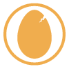 Pode conter vestígios de Ovos e produtos à base de ovos